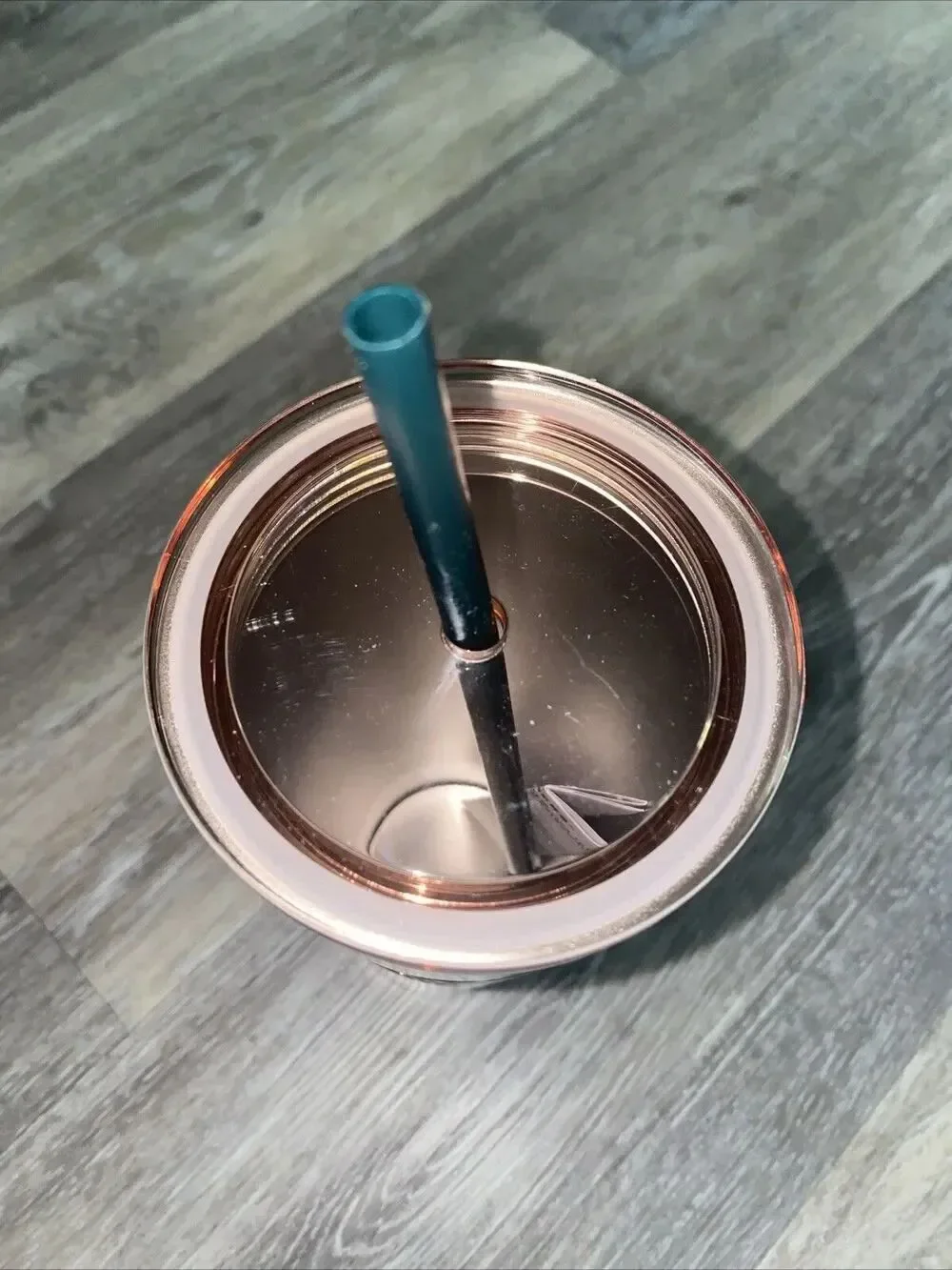 Starbucks Metal Ombré Venti, 24 Ounce Cup Copper/Emerald 2024